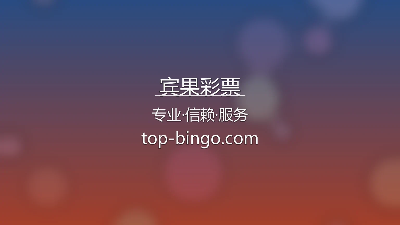 宾果彩票 官方主图